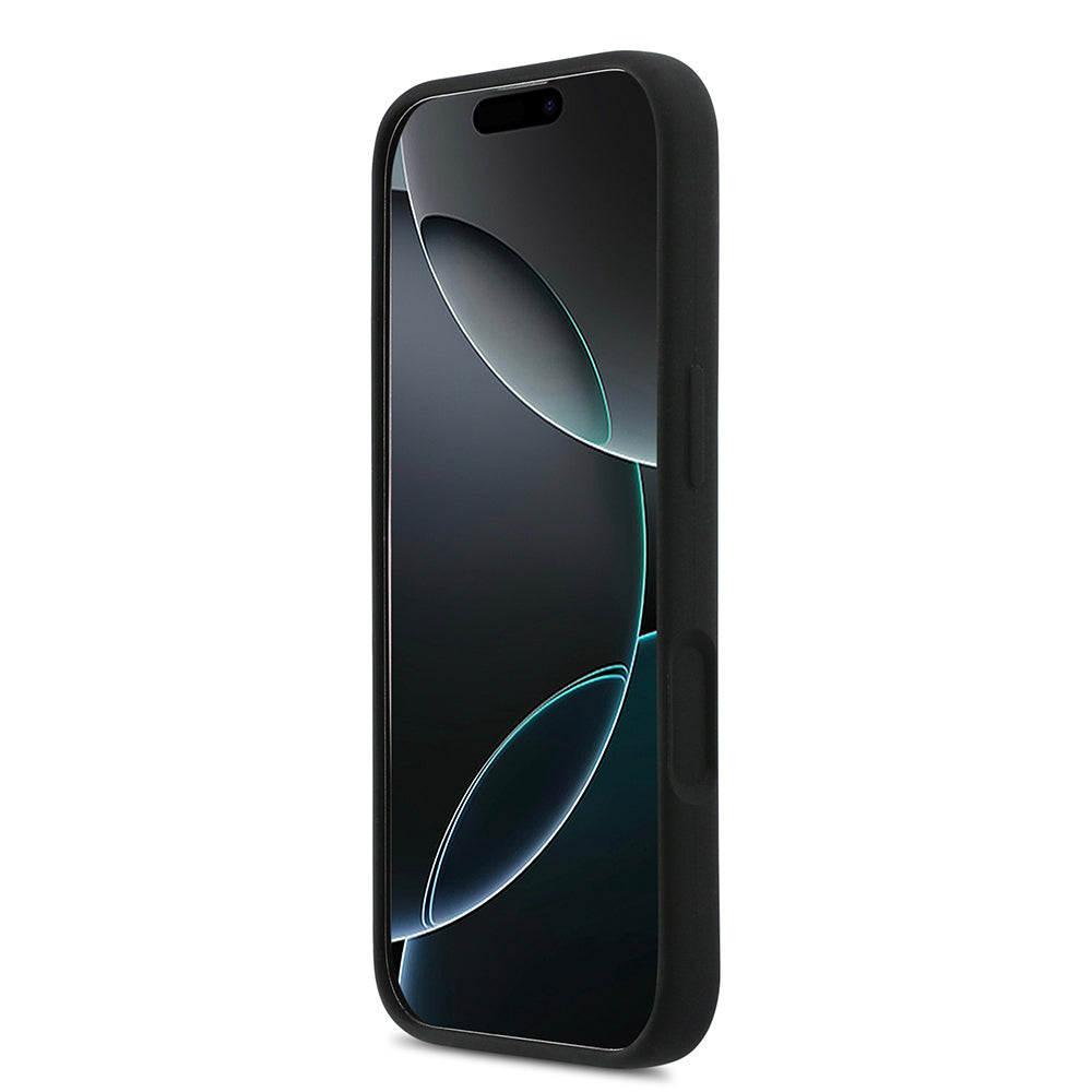 Apple iPhone 17 Kılıf DKNY Orjinal Lisanslı M-safe Şarj Özellikli Metal Logolu Silikon Kapak - Görsel 5