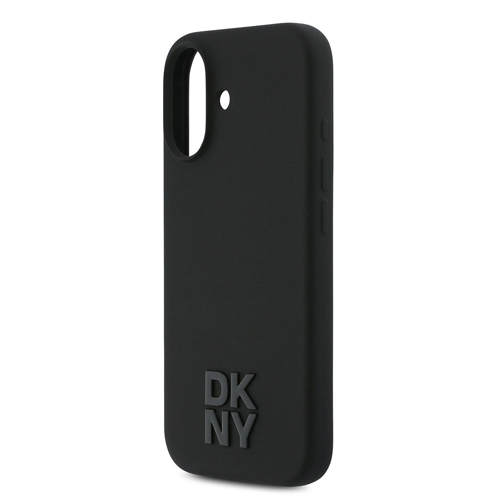 Apple iPhone 17 Kılıf DKNY Orjinal Lisanslı M-safe Şarj Özellikli Metal Logolu Silikon Kapak - Görsel 6