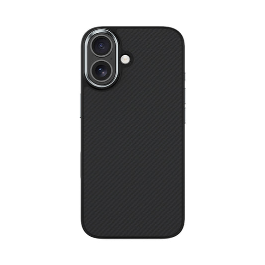 Apple iPhone 17 Kılıf Karbon Fiber M-safe Şarj Özellikli Benks Hybrid ArmorPro 600D Kevlar Kapak