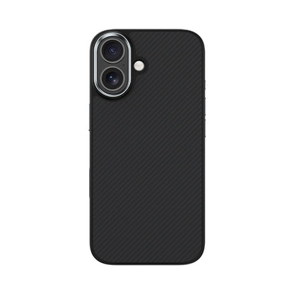 Apple iPhone 17 Kılıf Karbon Fiber M-safe Şarj Özellikli Benks Hybrid ArmorPro 600D Kevlar Kapak - Görsel 2