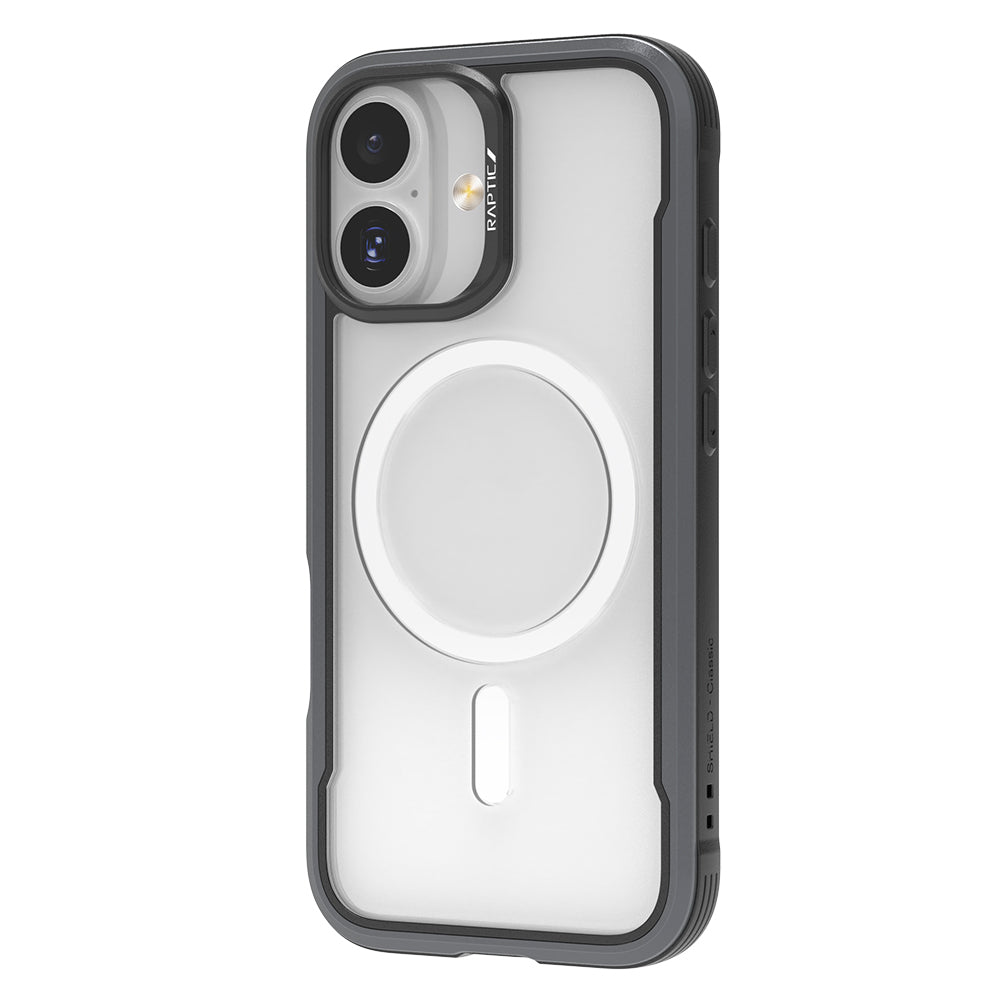 Apple iPhone 17 Kılıf M-safe Şarj Özellikli Airbagli Raptic Shield Serisi Şeffaf Arka Yüzey Kapak - Görsel 2