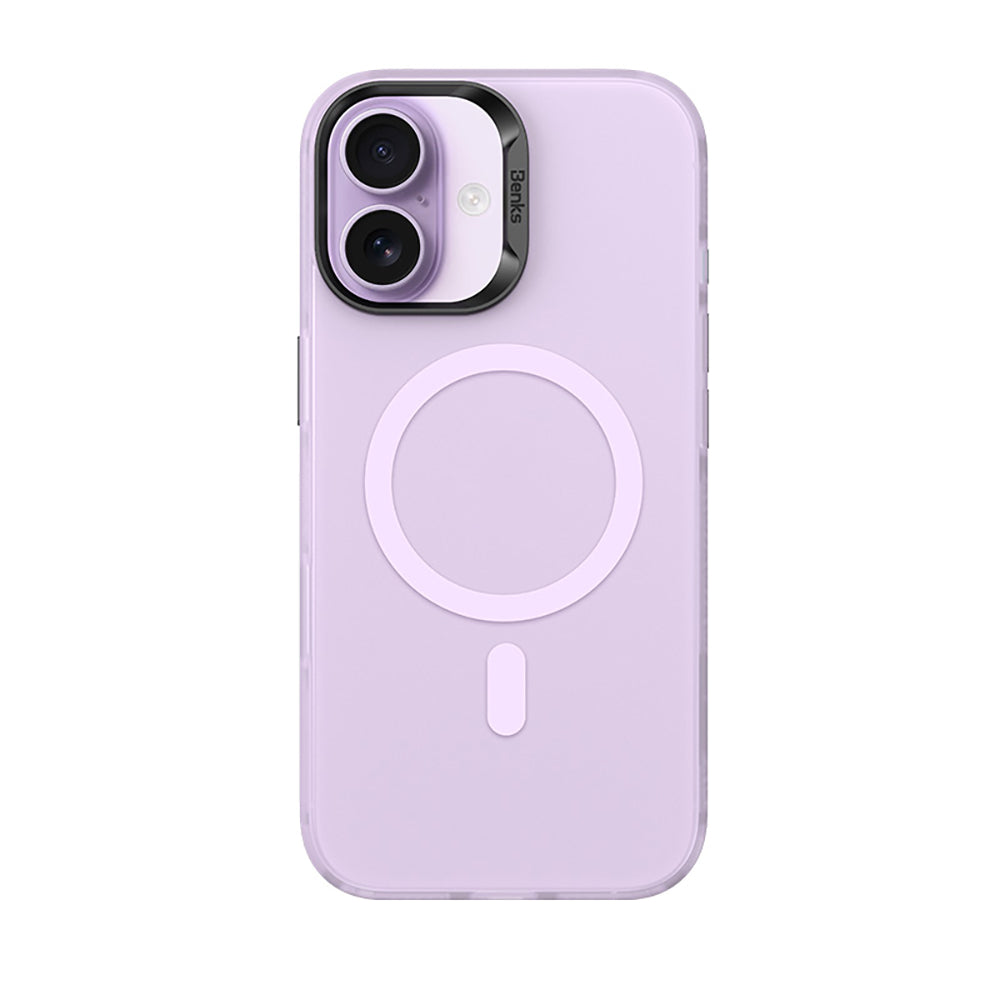 Apple iPhone 17 Kılıf M-safe Şarj Özellikli Benks Lucid Armor Kapak - Görsel 5