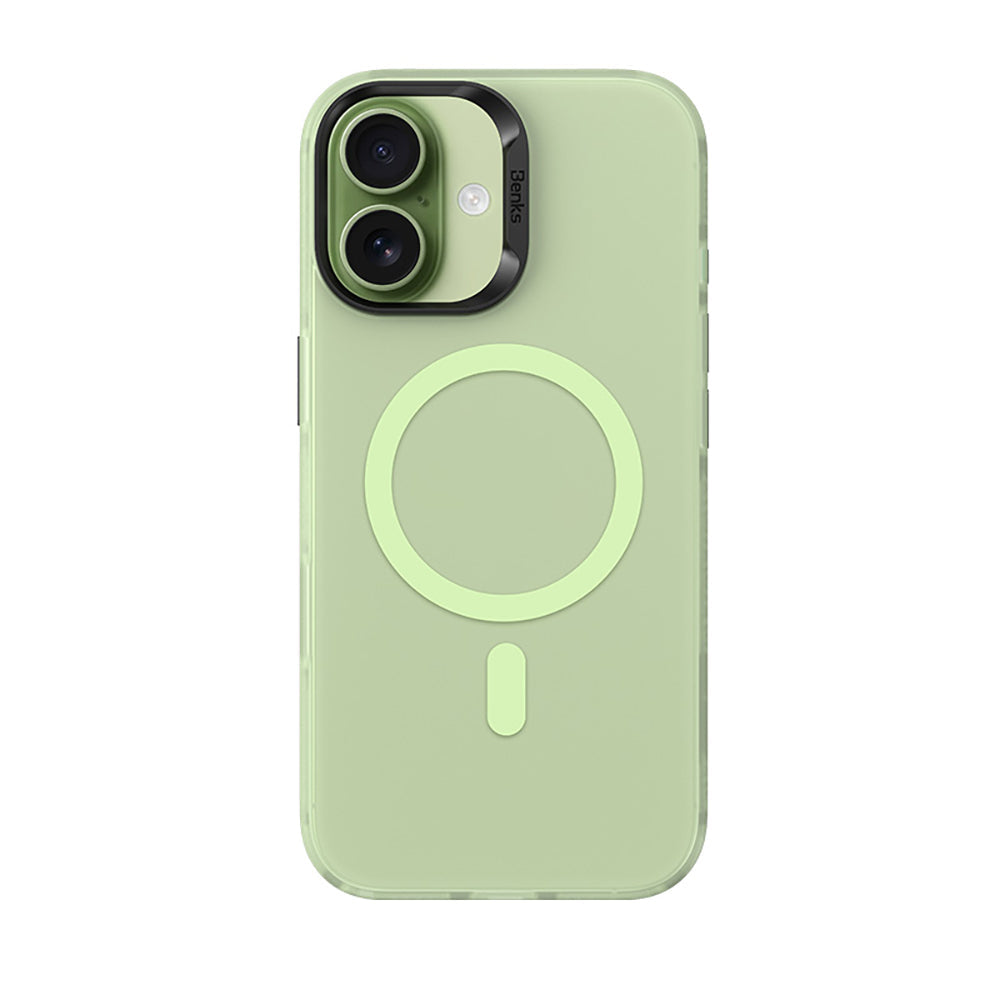 Apple iPhone 17 Kılıf M-safe Şarj Özellikli Benks Lucid Armor Kapak - Görsel 6