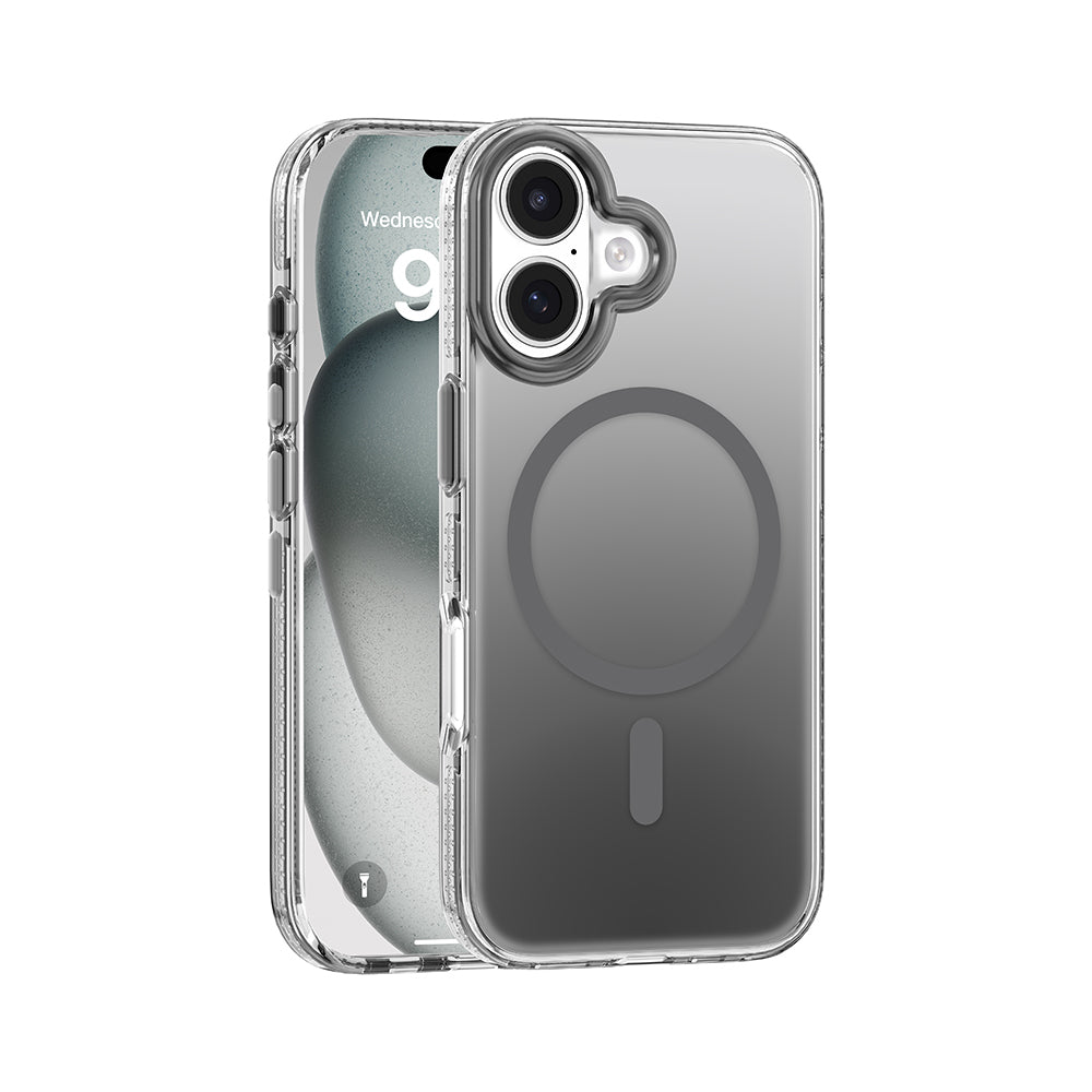 Apple iPhone 17 Kılıf M-safe Şarj Özellikli Sararmaya Karşı Dayanıklı Mutural Icesense Serisi Kapak - Görsel 4