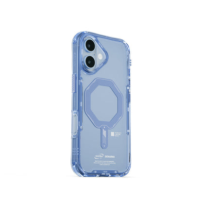 Apple iPhone 17 Kılıf M-safe Şarj Özellikli Şeffaf Airbag Tasarımlı Skinarma Saido Mag-Charge Kapak - Görsel 4