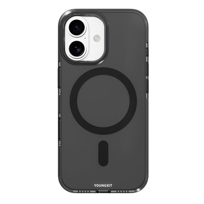 Apple iPhone 17 Kılıf M-safe Şarj Özellikli Şeffaf Youngkit Crystal Shield Serisi Kapak