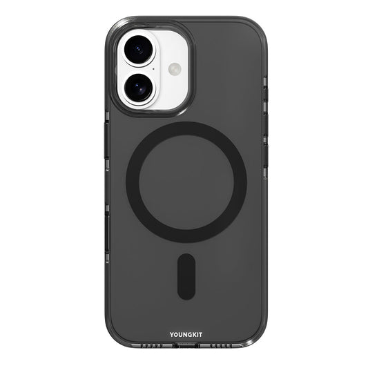 Apple iPhone 17 Kılıf M-safe Şarj Özellikli Şeffaf Youngkit Crystal Shield Serisi Kapak