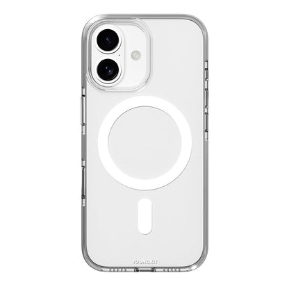 Apple iPhone 17 Kılıf M-safe Şarj Özellikli Şeffaf Youngkit Crystal Shield Serisi Kapak - Görsel 2