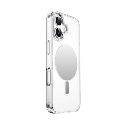 Apple iPhone 17 Kılıf M-safe Şarj Özellikli Wiwu MCC-701 Aynalı Pro Serisi Sert PC Kapak