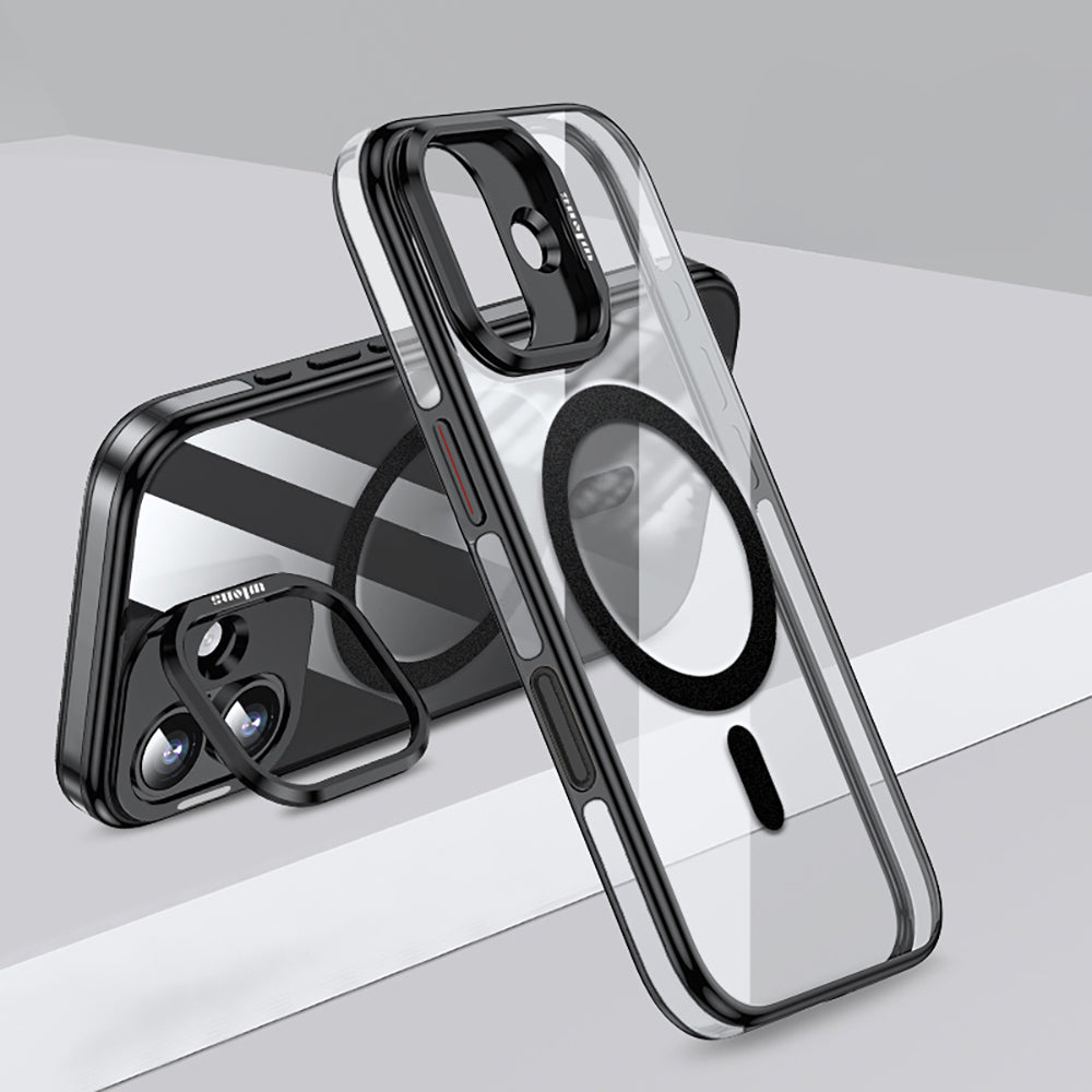 Apple iPhone 17 Kılıf M-safe Şarj Özellikli Wlons Standlı Efsane Kapak - Görsel 2