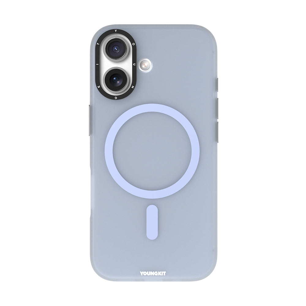 Apple iPhone 17 Kılıf M-safe Şarj Özellikli Youngkit Hidden Sand Serisi Kapak - Görsel 5