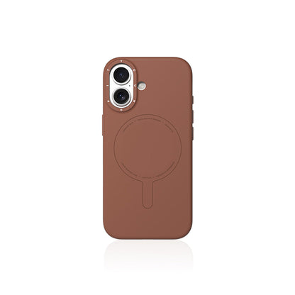 Apple iPhone 17 Kılıf M-Safe Şarj Özellikli Youngkit Morandi Serisi Kapak - Görsel 2