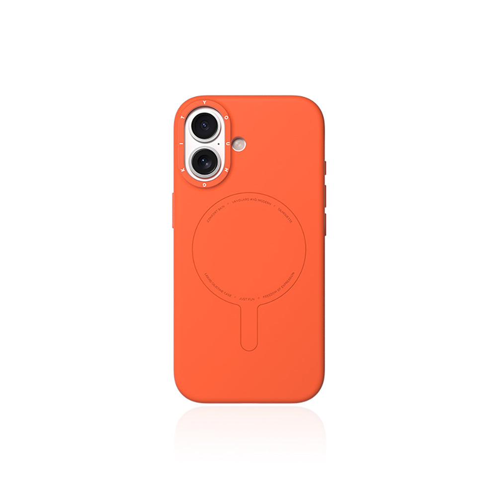 Apple iPhone 17 Kılıf M-Safe Şarj Özellikli Youngkit Morandi Serisi Kapak - Görsel 6