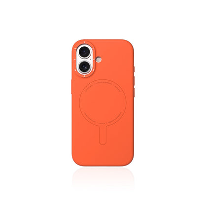 Apple iPhone 17 Kılıf M-Safe Şarj Özellikli Youngkit Morandi Serisi Kapak - Görsel 6