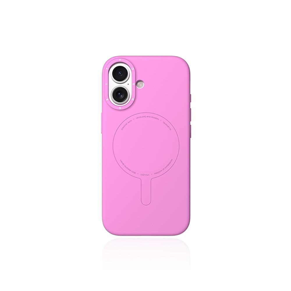 Apple iPhone 17 Kılıf M-Safe Şarj Özellikli Youngkit Morandi Serisi Kapak - Görsel 5
