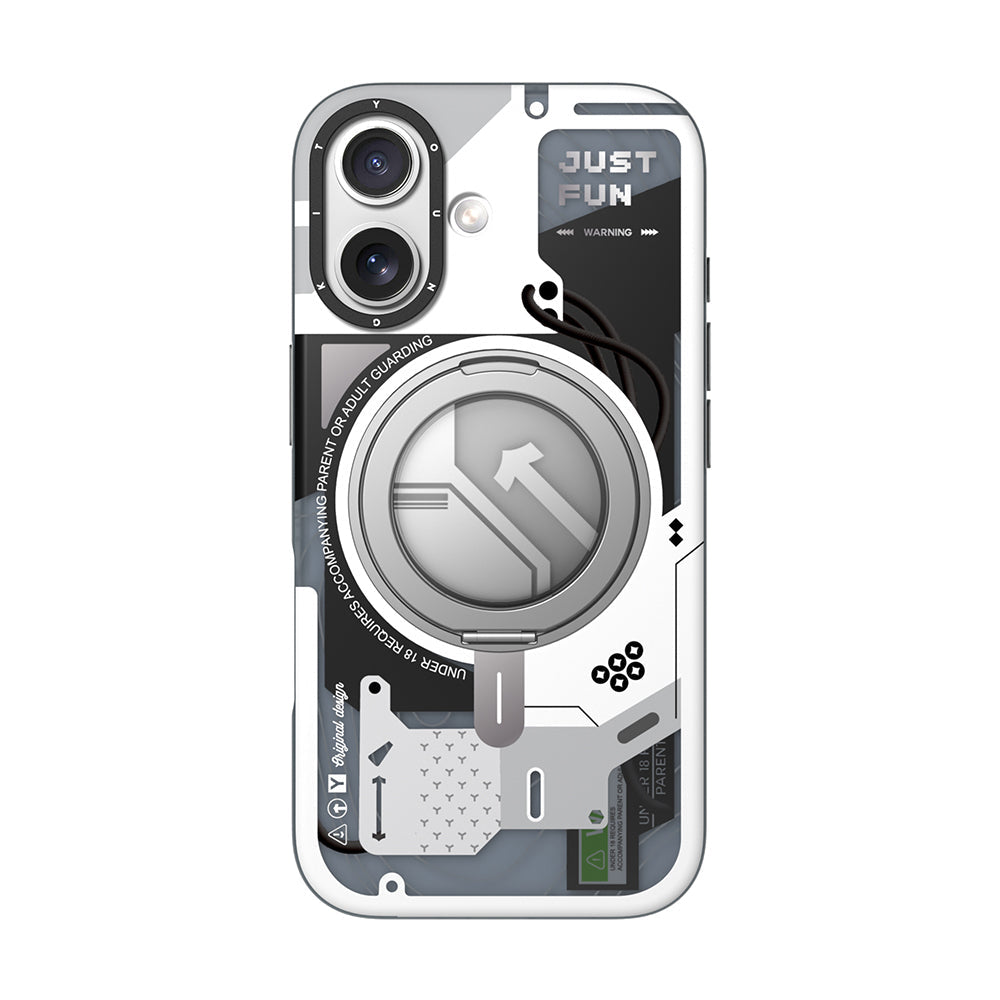 Apple iPhone 17 Kılıf M-safe Şarj Özellikli Youngkit Starship Serisi Kapak - Görsel 3