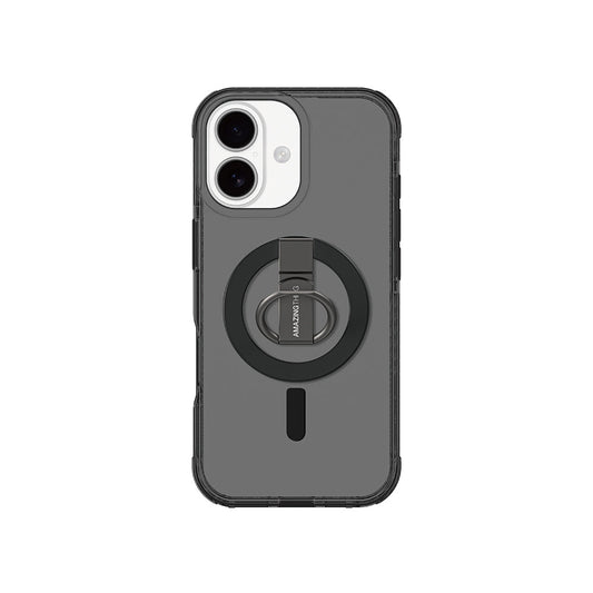 Apple iPhone 17 Kılıf M-safe Şarj Özellikli Yüzük Standlı Amazingthing Titan Pro Serisi Kapak