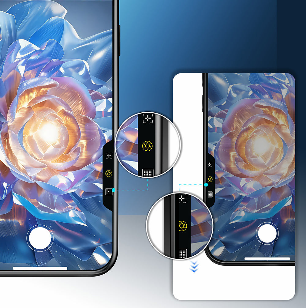 Apple iPhone 17 Mohseven Pure Safir Coating HD 3D Glue Temperli Cam Ekran Koruyucu - Görsel 7