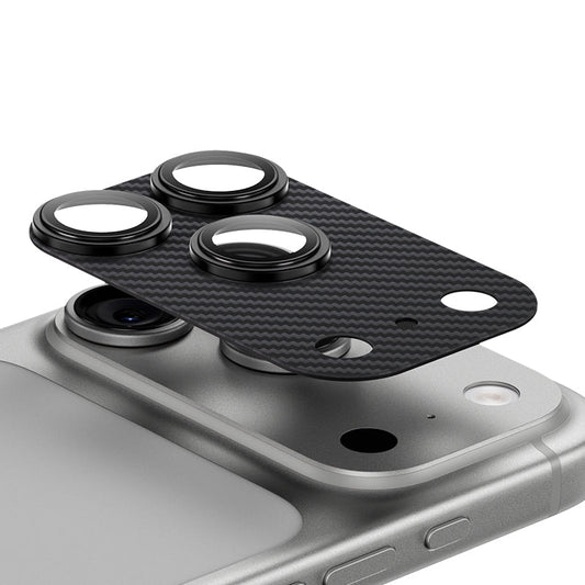 Apple iPhone 17 Pro Benks ArmorWarrior Serisi 600D Kevlar Kamera Lens Koruyucu