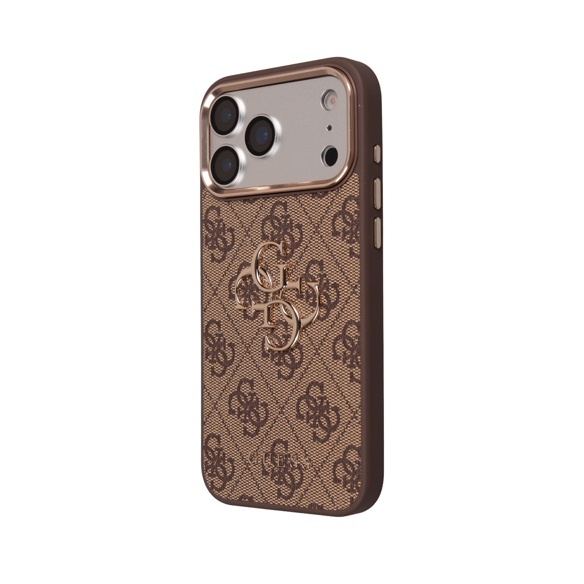Apple iPhone 17 Pro Guess Orjinal Lisanslı Büyük 4G ve Yazı Logolu Kılıf + Ekran Koruyucu + Lens Koruyucu 3in1 Aksesuar Seti - Görsel 6