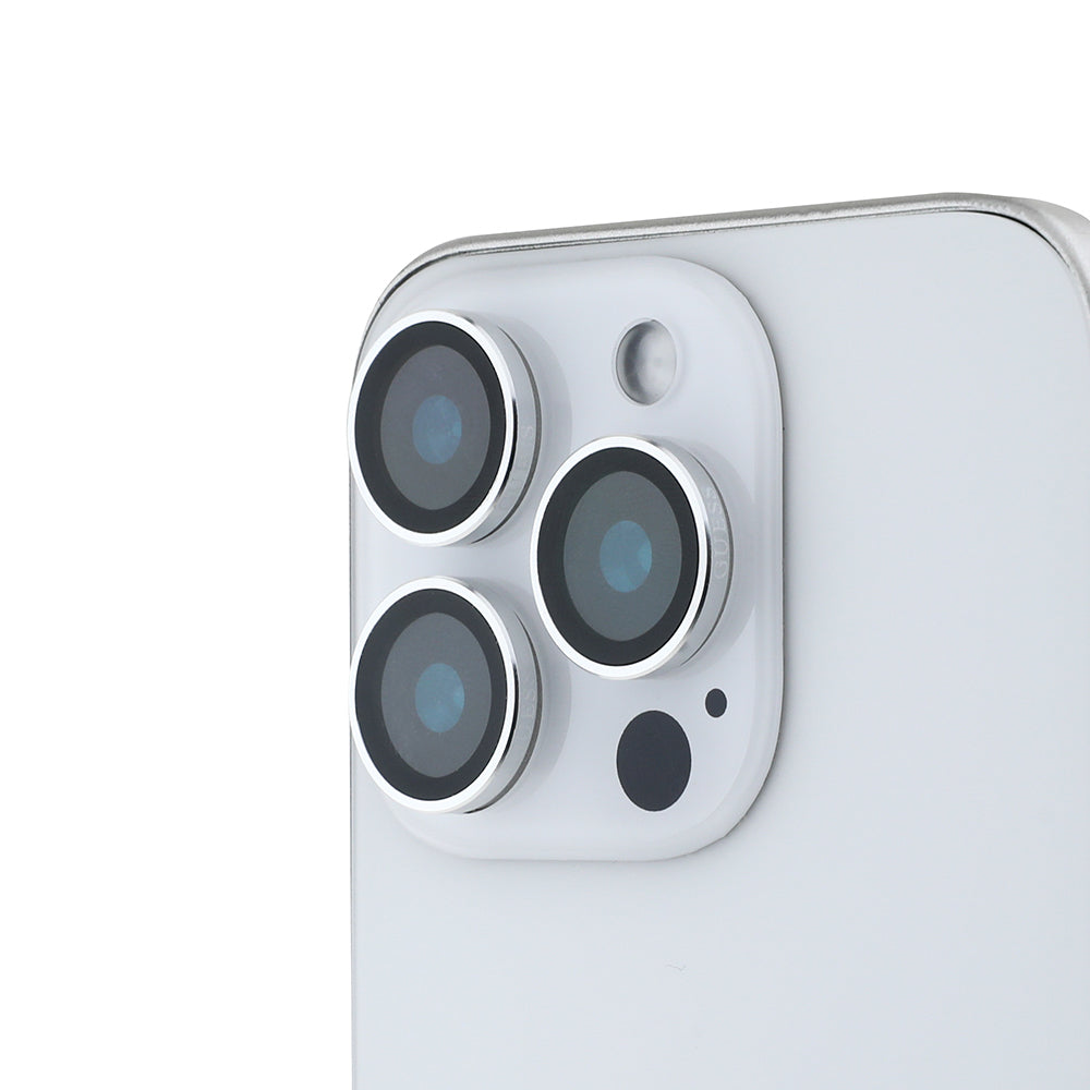 Apple iPhone 17 Pro Guess Orjinal Lisanslı Metal Kamera Lens Koruyucu - Görsel 6