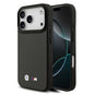 Apple iPhone 17 Pro Kılıf BMW Orjinal Lisanslı M-safe Şarj Özellikli Karbon Fiber Metal Logolu Kevlar Kapak