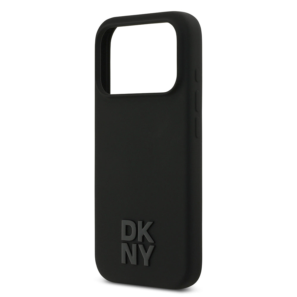 Apple iPhone 17 Pro Kılıf DKNY Orjinal Lisanslı M-safe Şarj Özellikli Metal Logolu Silikon Kapak - Görsel 6