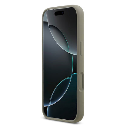 Apple iPhone 17 Pro Kılıf DKNY Orjinal Lisanslı M-safe Şarj Özellikli Metal Logolu Silikon Kapak - Görsel 12