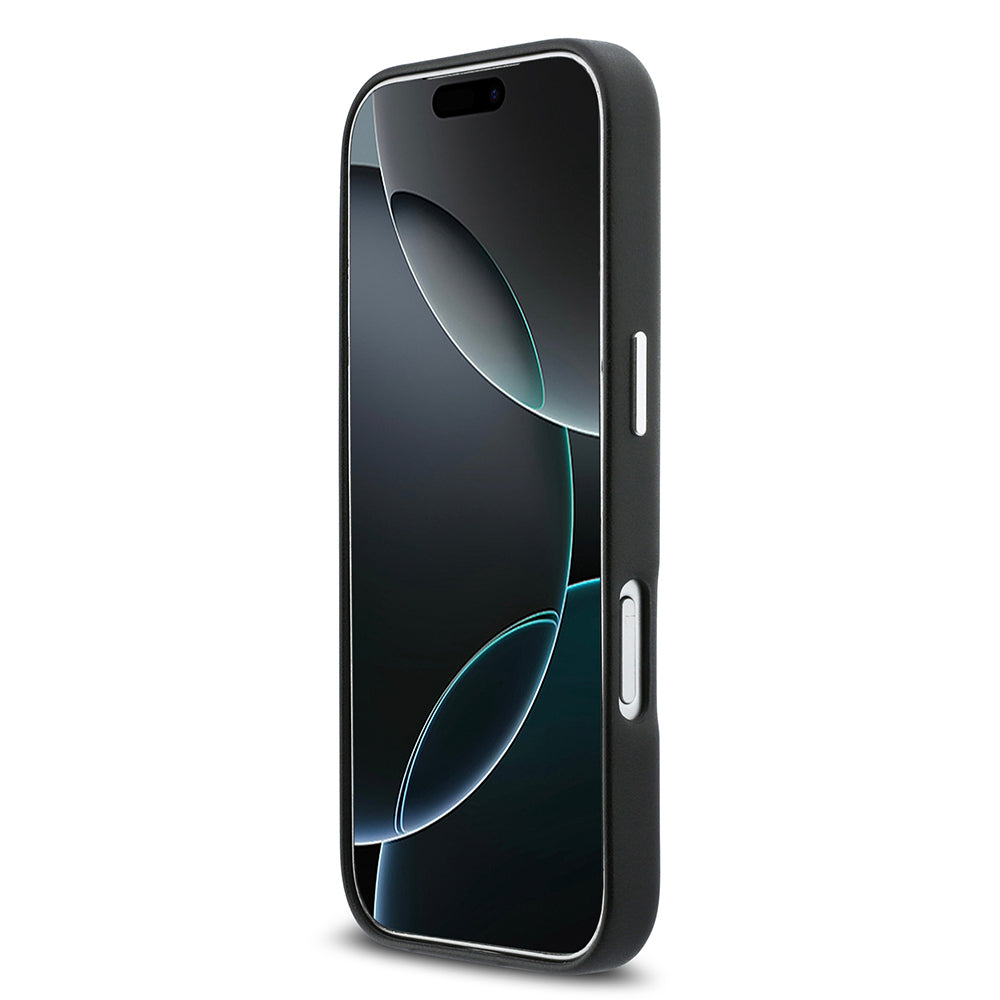 Apple iPhone 17 Pro Kılıf DKNY Orjinal Lisanslı M-safe Şarj Özellikli PU Büyük Dikey Logolu Kapak - Görsel 12