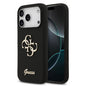 Apple iPhone 17 Pro Kılıf Guess Orjinal Lisanslı Grained Yazı Logolu Kapak
