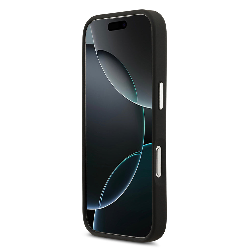 Apple iPhone 17 Pro Kılıf Lacoste Orjinal Lisanslı M-safe Şarj Özellikli Champs Elysees PU Deri Tasarımlı Kapak - Görsel 11