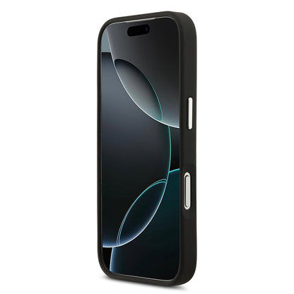 Apple iPhone 17 Pro Kılıf Lacoste Orjinal Lisanslı M-safe Şarj Özellikli Champs Elysees PU Deri Tasarımlı Kapak - Görsel 11