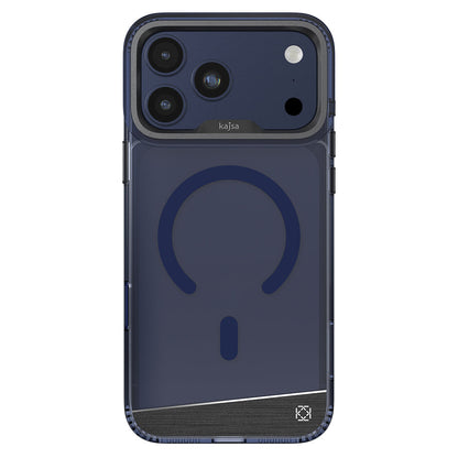Apple iPhone 17 Pro Kılıf M-safe Şarj Özellikli Airbag Tasarımlı O-Ring Şeffaf Kajsa Trans Alüminyum Shield Serisi Kapak - Görsel 12