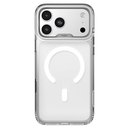 Apple iPhone 17 Pro Kılıf M-safe Şarj Özellikli Airbag Tasarımlı O-Ring Şeffaf Kajsa Trans Shield Serisi Kapak - Görsel 13