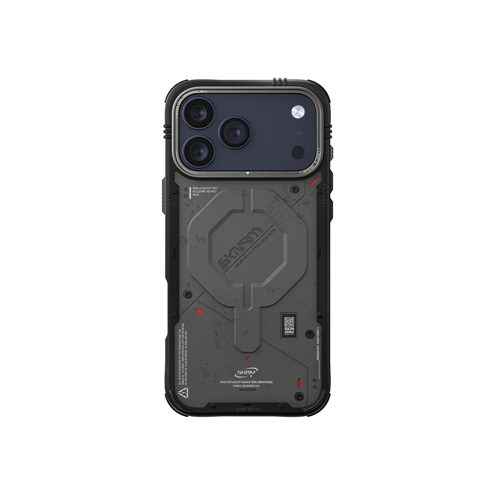 Apple iPhone 17 Pro Kılıf M-Safe Şarj Özellikli Airbag Tasarımlı Skinarma Vigor Kapak - Görsel 5