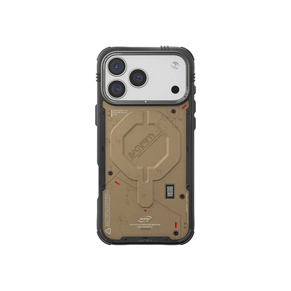Apple iPhone 17 Pro Kılıf M-Safe Şarj Özellikli Airbag Tasarımlı Skinarma Vigor Kapak - Görsel 4
