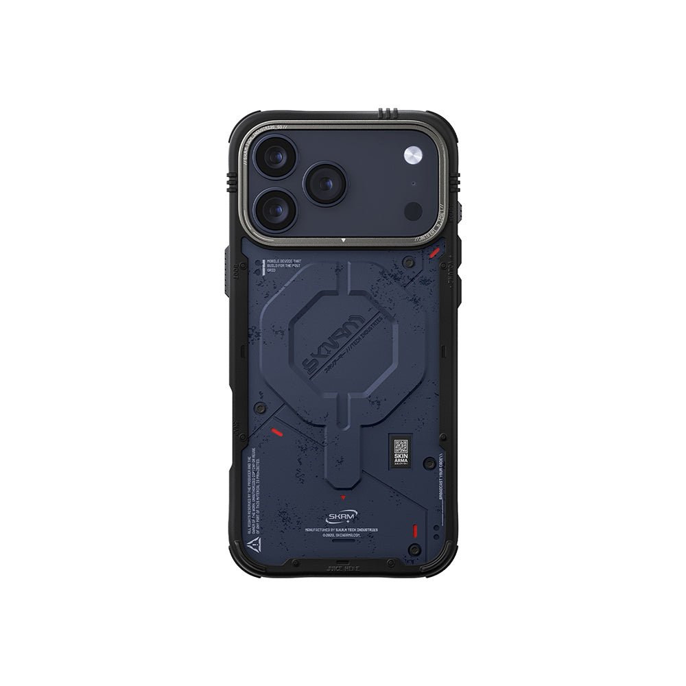 Apple iPhone 17 Pro Kılıf M-Safe Şarj Özellikli Airbag Tasarımlı Skinarma Vigor Kapak - Görsel 6