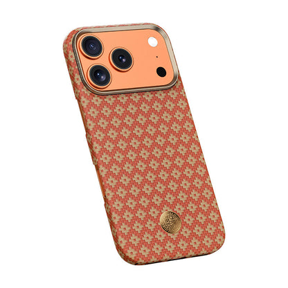 Apple iPhone 17 Pro Kılıf M-Safe Şarj Özellikli Benks ArmorAir ArmorGrid Serisi Kevlar Kapak - Görsel 13