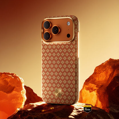 Apple iPhone 17 Pro Kılıf M-Safe Şarj Özellikli Benks ArmorAir ArmorGrid Serisi Kevlar Kapak - Görsel 29