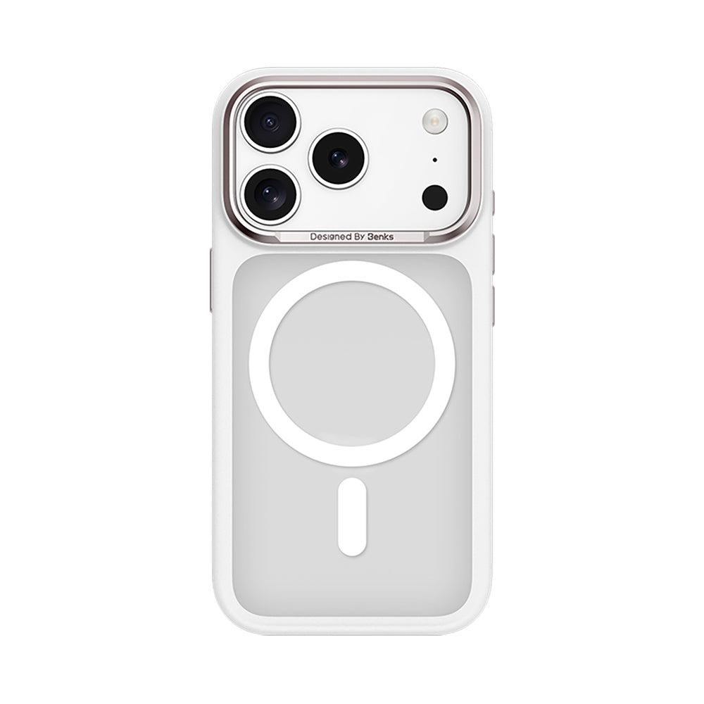 Apple iPhone 17 Pro Kılıf M-safe Şarj Özellikli Benks Mist Protective Kapak - Görsel 3