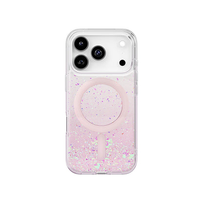 Apple iPhone 17 Pro Kılıf M-safe Şarj Özellikli Hologram Parçalı Coehl Rosara Kapak - Görsel 2