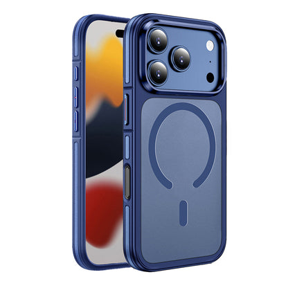 Apple iPhone 17 Pro Kılıf M-safe Şarj Özellikli Mat Görünümlü Wlons Vevo Kapak - Görsel 4