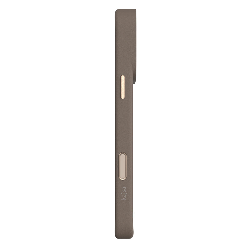 Apple iPhone 17 Pro Kılıf M-safe Şarj Özellikli O-Ring Metal Kamera Çerçeveli Kajsa Matrix Collection Kapak - Görsel 5