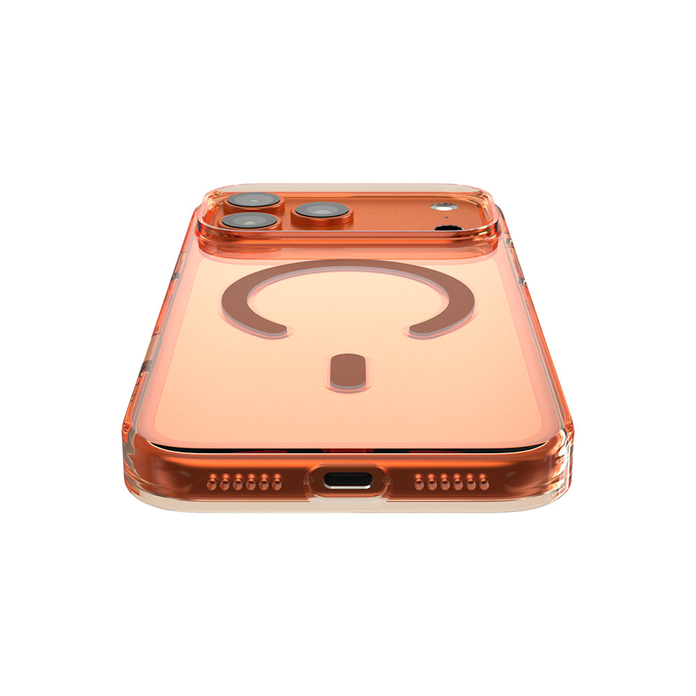 Apple iPhone 17 Pro Kılıf M-safe Şarj Özellikli O-Ring Şeffaf Kajsa Trans Shield Serisi Kapak - Görsel 9