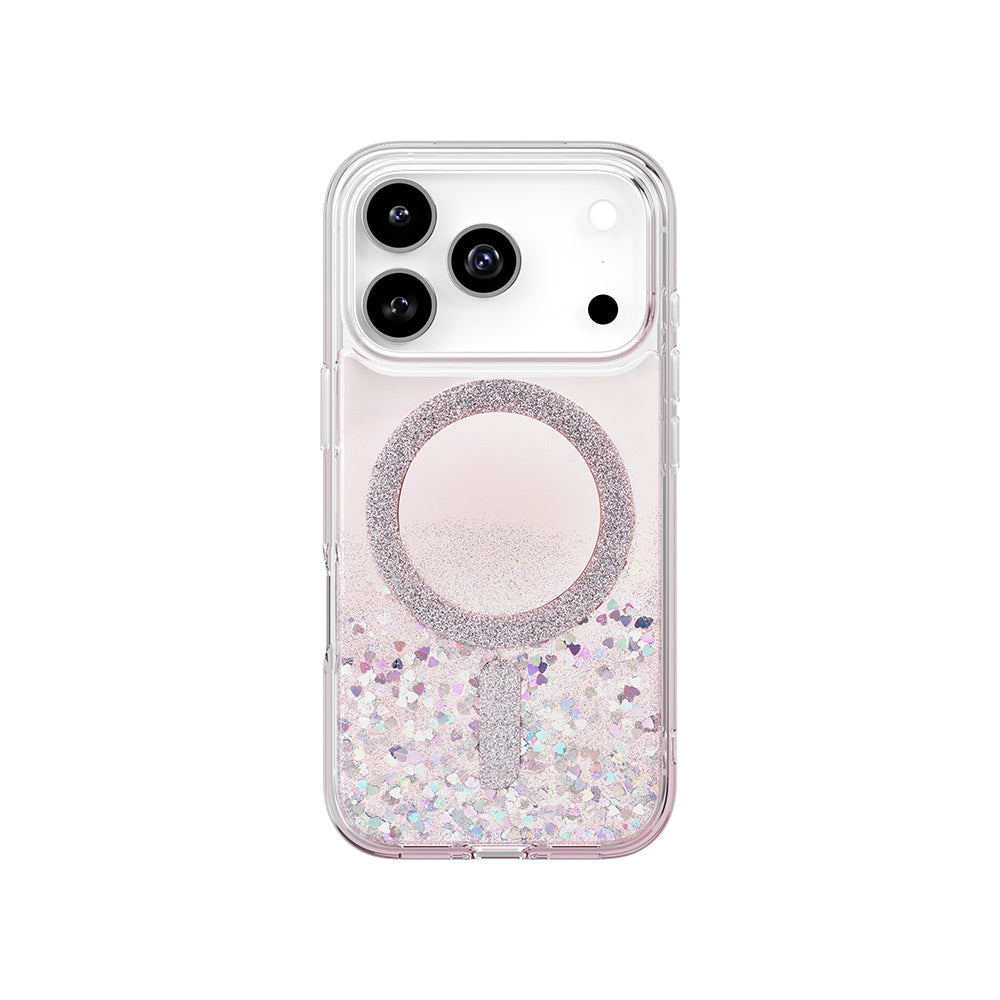 Apple iPhone 17 Pro Kılıf M-safe Şarj Özellikli Parlak Halkalı Coehl Solea Kapak - Görsel 2