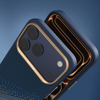 Apple iPhone 17 Pro Kılıf M-safe Şarj Özellikli Raptic Aramid Dual Serenity Serisi Kapak - Görsel 8