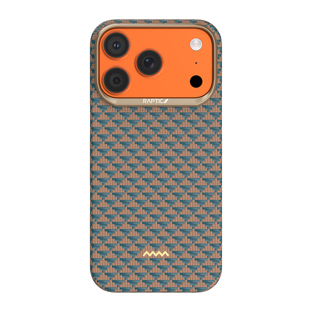 Apple iPhone 17 Pro Kılıf M-safe Şarj Özellikli Raptic Aramid Skin Origin Serisi Kapak - Görsel 5