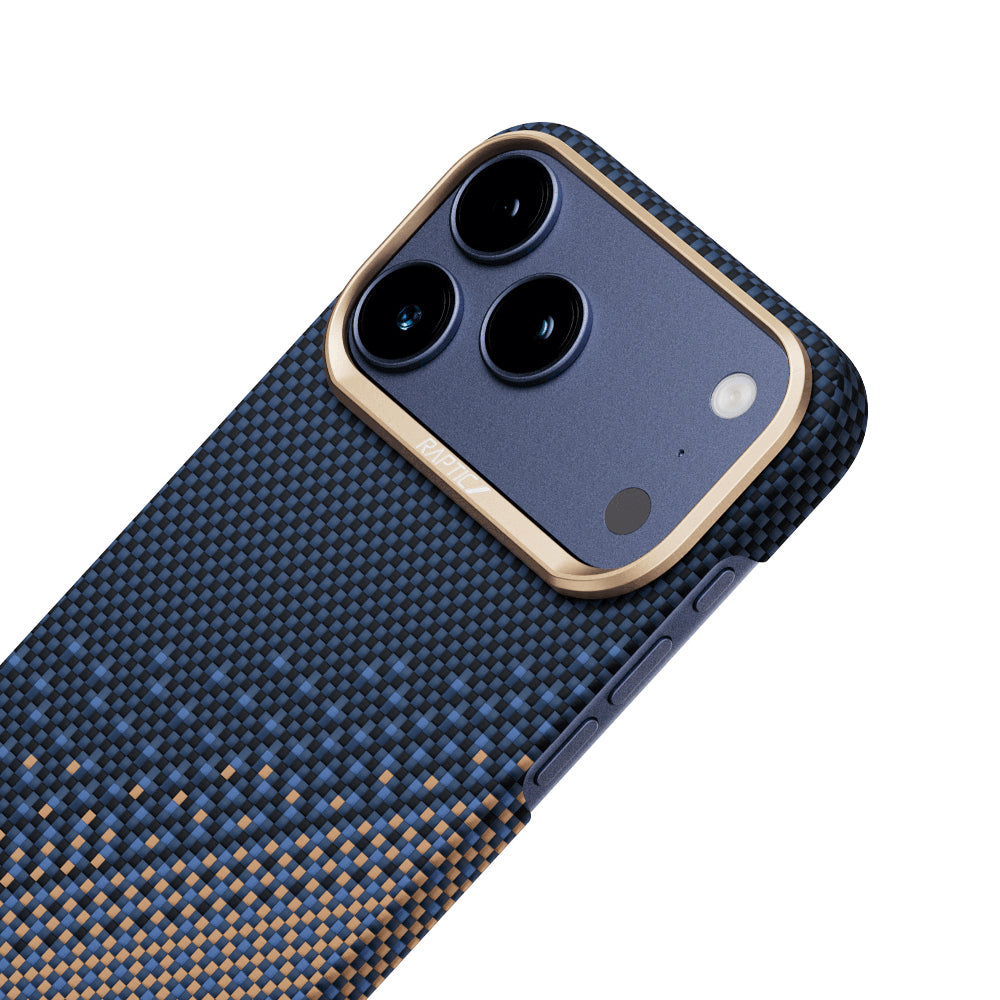 Apple iPhone 17 Pro Kılıf M-safe Şarj Özellikli Raptic Aramid Skin Serenity Serisi Kapak - Görsel 8