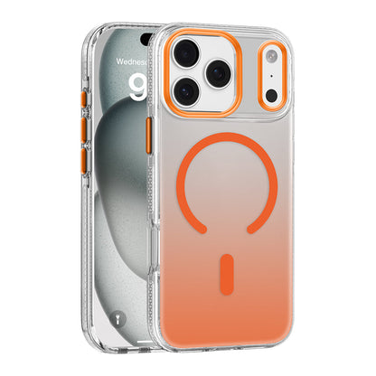 Apple iPhone 17 Pro Kılıf M-safe Şarj Özellikli Sararmaya Karşı Dayanıklı Mutural Icesense Serisi Kapak - Görsel 5