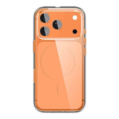 Apple iPhone 17 Pro Kılıf M-safe Şarj Özellikli Şeffaf Tasarımlı Wlons Apel Kapak - Görsel 2